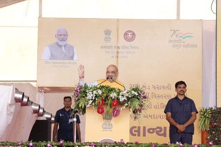 Foundation Stone Laying of 350 Bedded ESIC Hospital, Sanand, Gujrat. Upgradable to 500 Beds