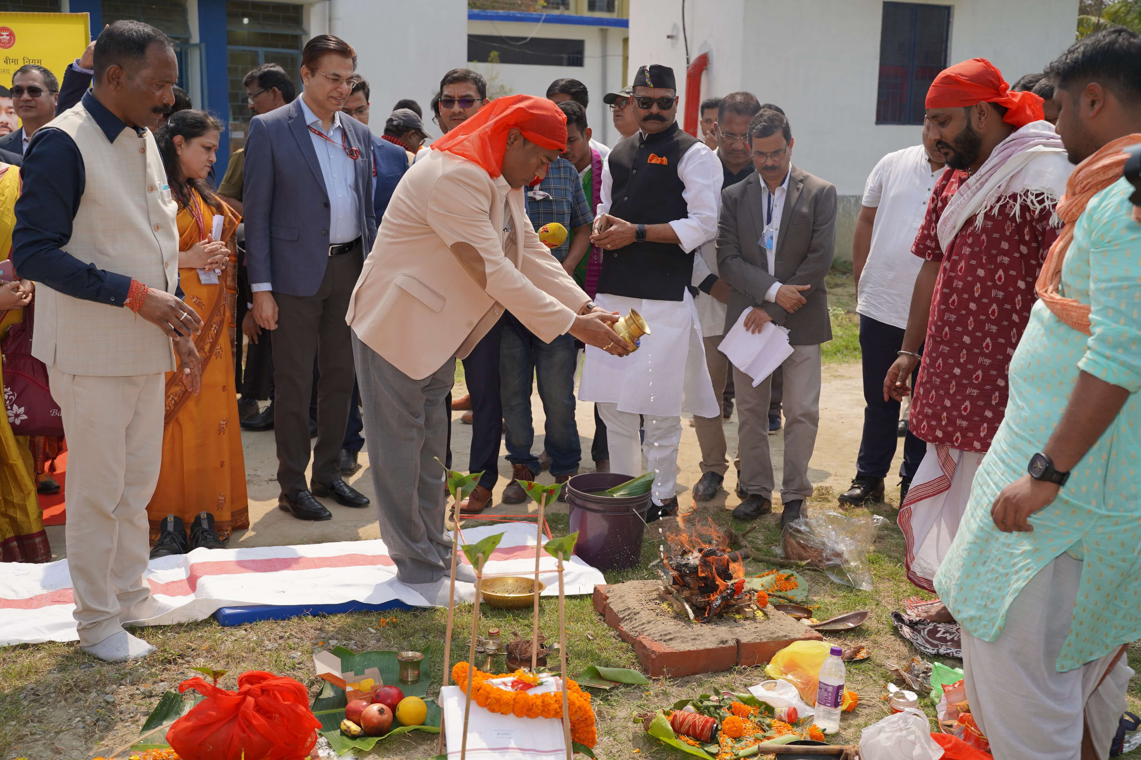 Shri Rameswar Teli inaugurates 20 Bedded ESIC Hospital and also Lays the Foundation Stone of 100 Bedded ESIC Hospital at Tinsukia on 07.03.2024