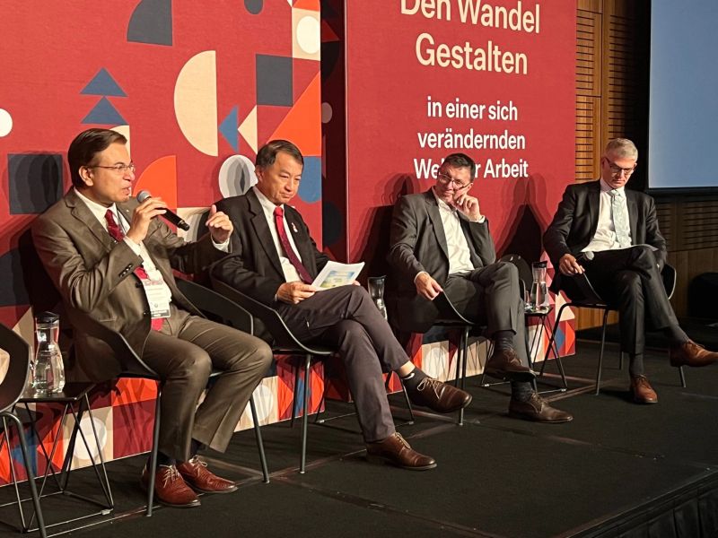 ESIC bagged “ISSA Vision Zero 2023” Award at the 23rd World Congress on Safety and Health at Work in Sydney, Australia